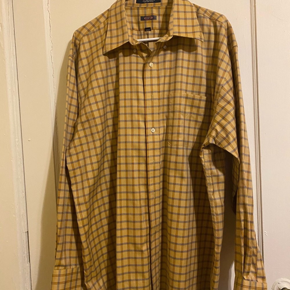Mens Overton extra Large Dress Shirt